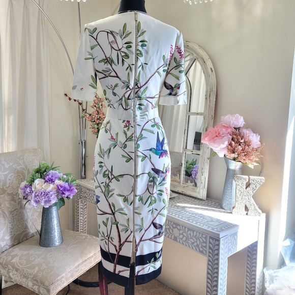 🍒NWOT🍒 TED BAKER EVERLY BODYCPN DRESS - Picture 3 of 8